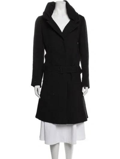 Pre-owned Prada Vintage 2006 Coat In Black