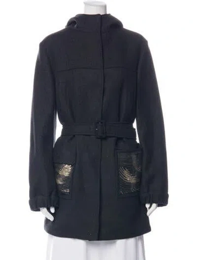 Pre-owned Prada Vintage 2006 Coat In Blue