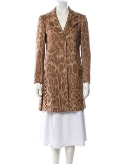 Pre-owned Prada Vintage 2006 Coat In Brown