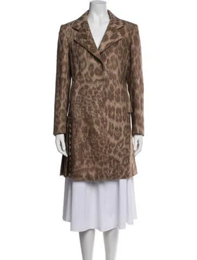 Pre-owned Prada Vintage 2006 Coat In Brown