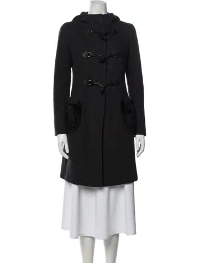 Pre-owned Prada Vintage 2006 Coat In Grey