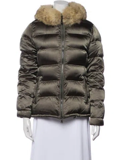 Pre-owned Prada Vintage 2006 Down Jacket In Green