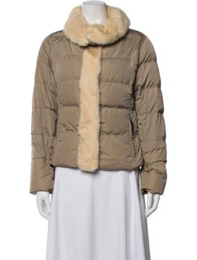 Pre-owned Prada Vintage 2006 Down Jacket In Neutral