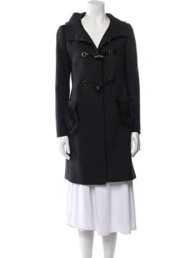 Pre-owned Prada Vintage 2006 Fur Coat In Multi