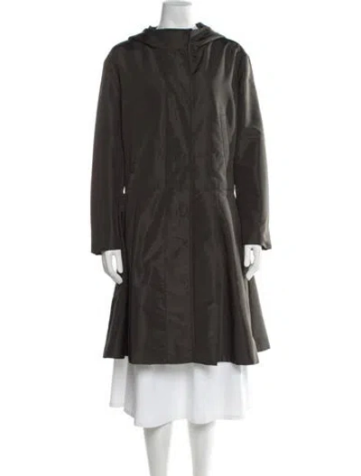Pre-owned Prada Vintage 2006 Parka In Gray