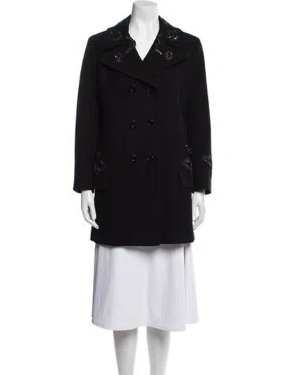 Pre-owned Prada Vintage 2006 Peacoat In Black