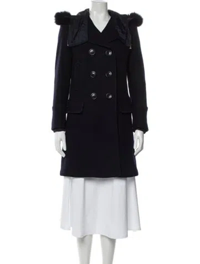 Pre-owned Prada Vintage 2006 Peacoat In Black