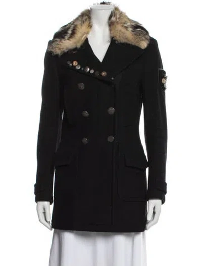 Pre-owned Prada Vintage 2006 Peacoat In Black