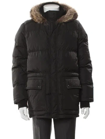 Pre-owned Prada Vintage 2006 Puffer Coat In Black
