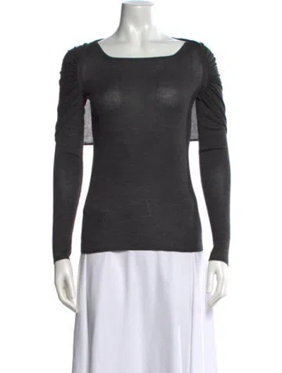 Pre-owned Prada Vintage 2006 Sweater In Gray