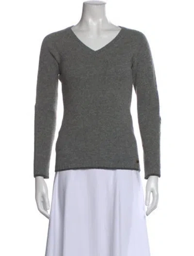 Pre-owned Prada Vintage 2006 Sweater In Gray
