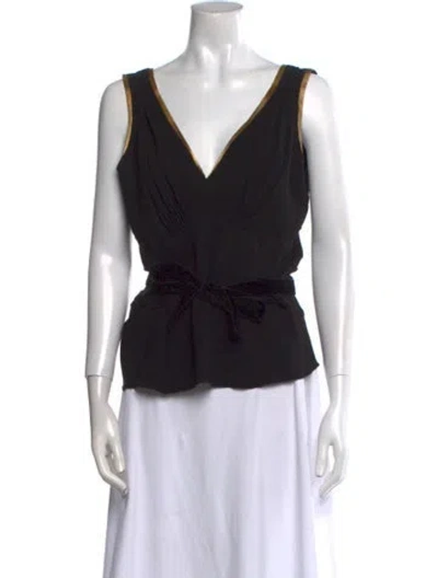 Pre-owned Prada Vintage 2006 Top In Black