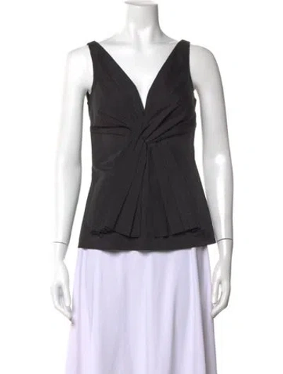 Pre-owned Prada Vintage 2006 Top In Black