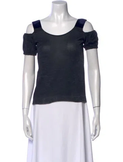 Pre-owned Prada Vintage 2006 T-shirt In Gray