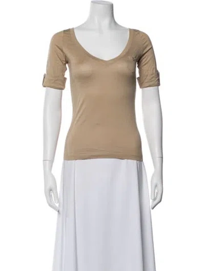 Pre-owned Prada Vintage 2006 T-shirt In Neutral