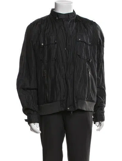 Pre-owned Prada Vintage 2006 Utility Jacket In Black