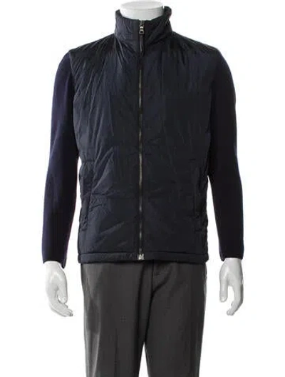 Pre-owned Prada Vintage 2006 Windbreaker In Blue