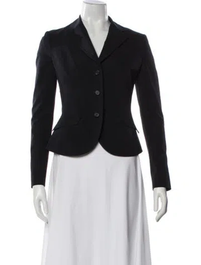 Pre-owned Prada Vintage 2007 Blazer In Black