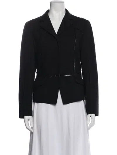 Pre-owned Prada Vintage 2007 Blazer In Black