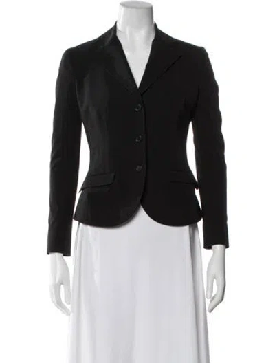Pre-owned Prada Vintage 2007 Blazer In Black