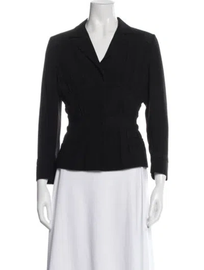 Pre-owned Prada Vintage 2007 Blazer In Black