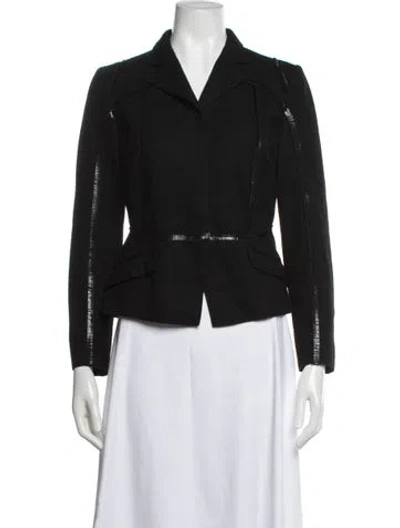 Pre-owned Prada Vintage 2007 Blazer In Black