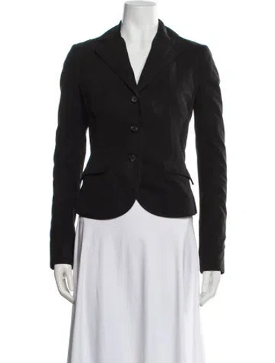 Pre-owned Prada Vintage 2007 Blazer In Black