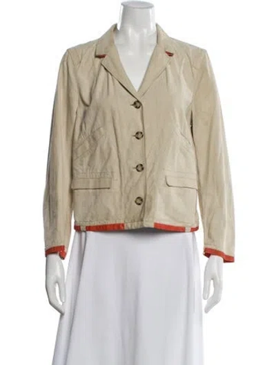 Pre-owned Prada Vintage 2007 Blazer In Neutral