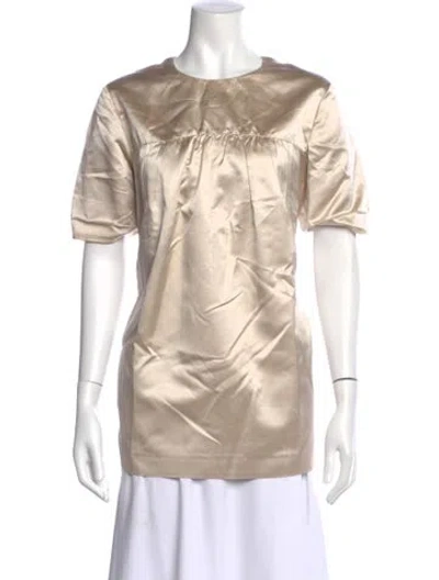 Pre-owned Prada Vintage 2007 Blouse In Neutral
