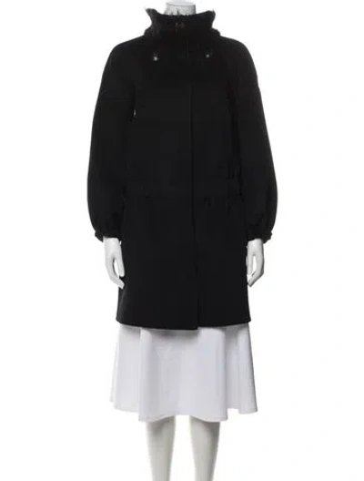 Pre-owned Prada Vintage 2007 Coat In Black