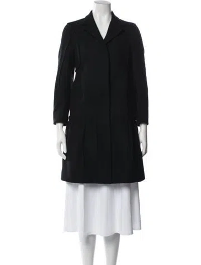 Pre-owned Prada Vintage 2007 Coat In Black
