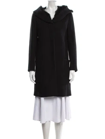 Pre-owned Prada Vintage 2007 Coat In Black