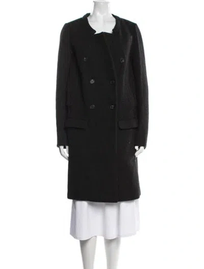 Pre-owned Prada Vintage 2007 Coat In Grey