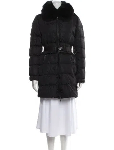 Pre-owned Prada Vintage 2007 Down Coat In Black