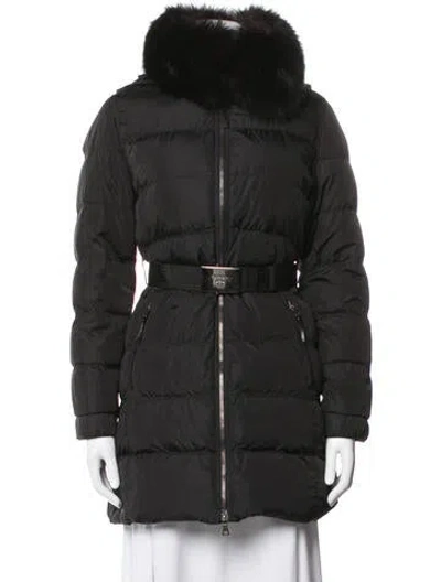 Pre-owned Prada Vintage 2007 Down Coat In Black