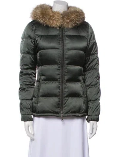 Pre-owned Prada Vintage 2007 Down Jacket In Green