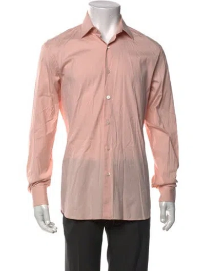 Pre-owned Prada Vintage 2007 Dress Shirt In Pink