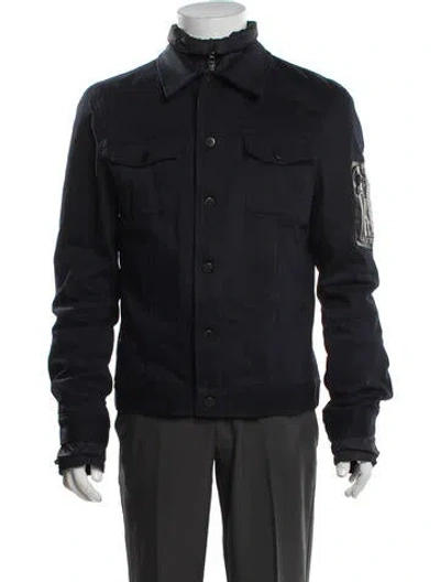 Pre-owned Prada Vintage 2007 Jacket In Blue