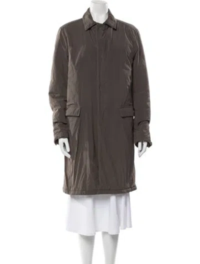 Pre-owned Prada Vintage 2007 Parka In Grey