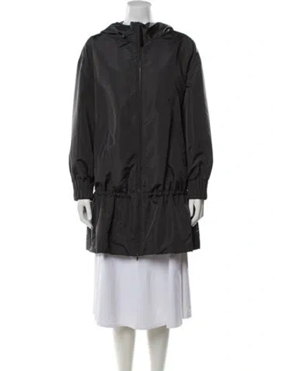 Pre-owned Prada Vintage 2007 Parka In Grey