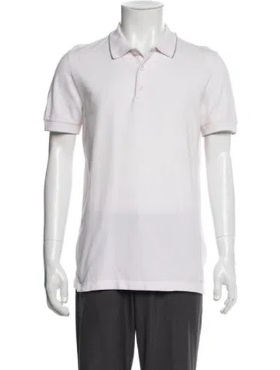 Pre-owned Prada Vintage 2007 Polo Shirt In White