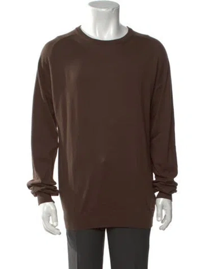 Pre-owned Prada Vintage 2007 Pullover In Brown