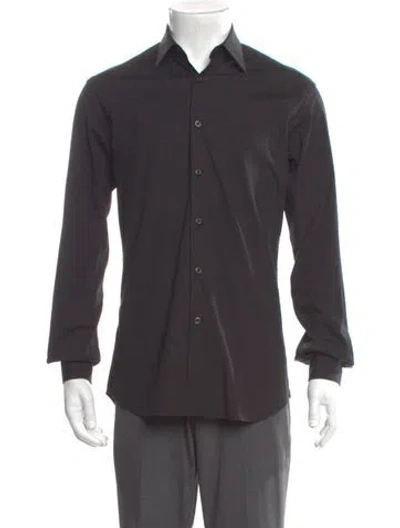 Pre-owned Prada Vintage 2007 Shirt In Black