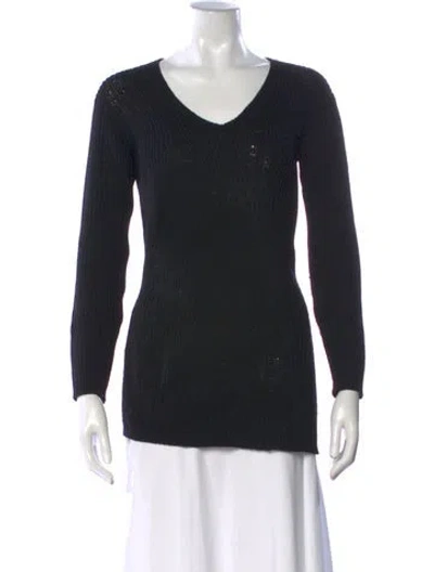 Pre-owned Prada Vintage 2007 Sweater In Black
