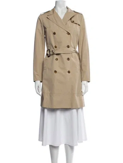 Pre-owned Prada Vintage 2007 Trench Coat In Neutral