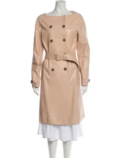 Pre-owned Prada Vintage 2007 Trench Coat In Neutral