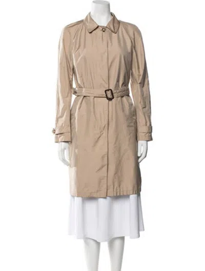 Pre-owned Prada Vintage 2007 Trench Coat In Neutrals