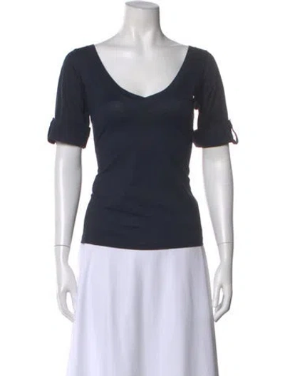 Pre-owned Prada Vintage 2007 T-shirt In Blue