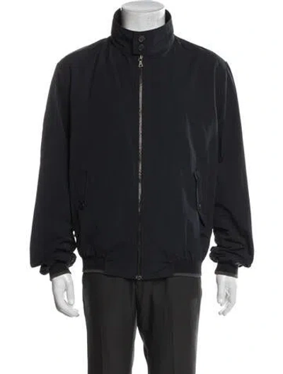 Pre-owned Prada Vintage 2007 Windbreaker In Blue