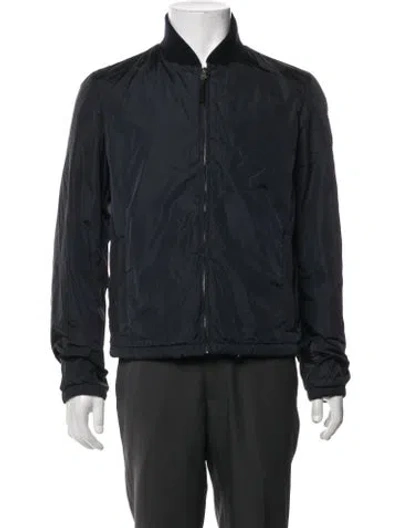 Pre-owned Prada Vintage 2007 Windbreaker In Blue